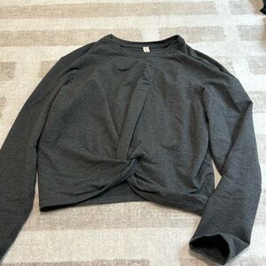 Lululemon twist front sweater